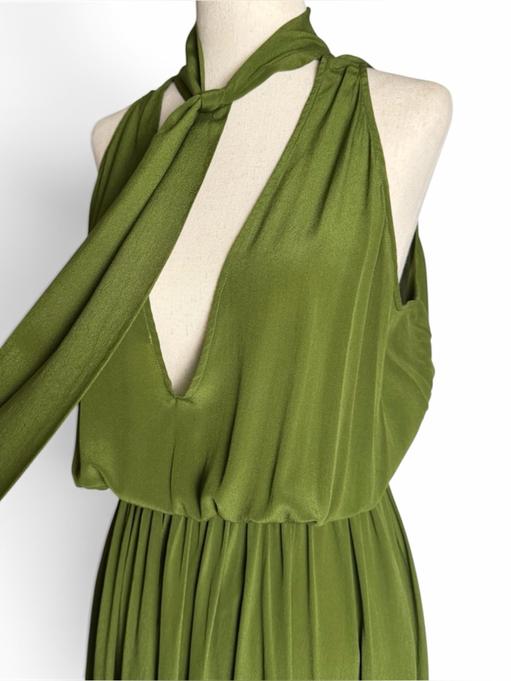 Vintage Innamorato Silk Dress size EU 36 - Picture 10 of 15